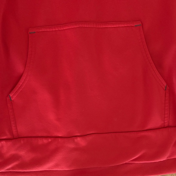 The North Face orange/red Hoodie - Picture 3 of 5